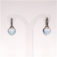 Orecchini Mimi Donna in Oro bianco Diamante 0.10 Ct O306C8TB - O306C8TB-VS